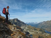 32 Bello il panorama giù verso il Laghi e su verso il Cabianca